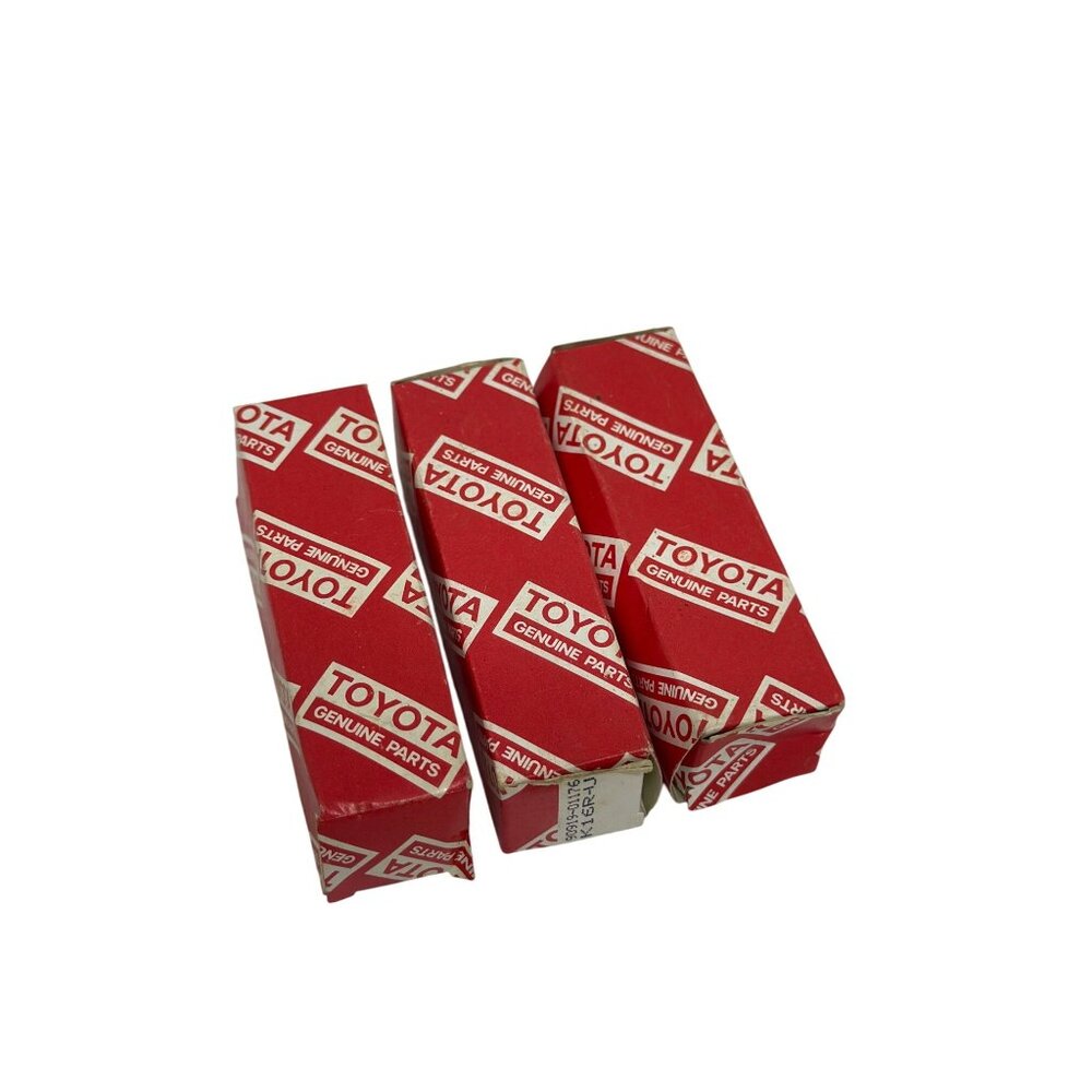 NEW Toyota OEM Iridium Spark Plug 90919-01176 K16R-U Lot of 3 Sealed Replacement